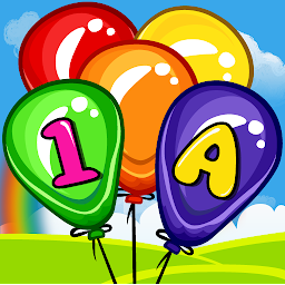 「Balloon Pop Kids Learning Game」圖示圖片
