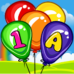 Balloon Pop Kids games for preschool toddlers 2 yr Apk