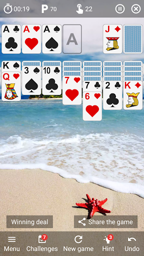 Lezigame - Solitaire Free is available on the Google Play Store