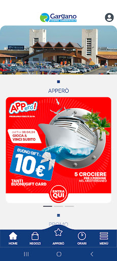 Android application Gargano Centro Commerciale screenshort