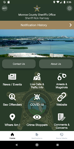 Android application Monroe County Sheriff’s Office screenshort