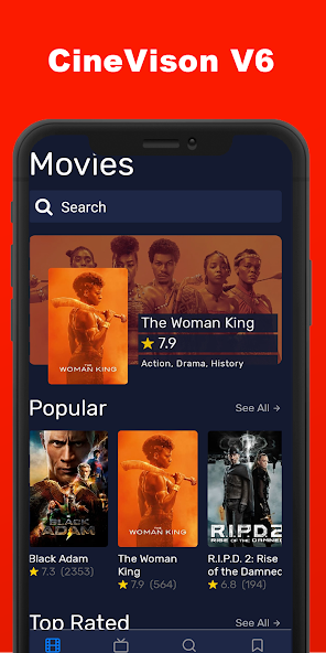CineVision v6 APK MOD 2023: Séries e filmes, app show, conheça