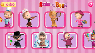 Masha and the Bear Mini Games - Screenshot 1