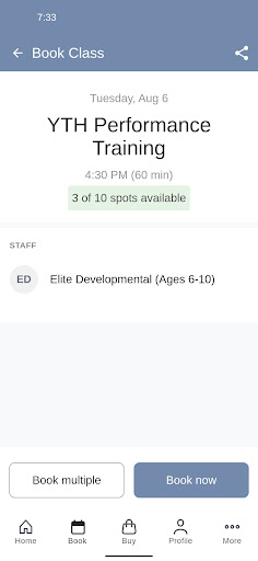Elite Football & Performance Screen 3