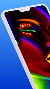 Screenshot 7 Wallcraft Cute Neon Wallpaper android
