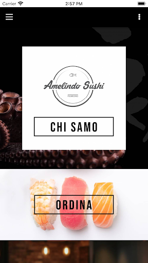Android application Amelindo Sushi screenshort
