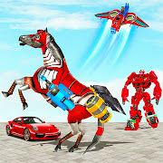 Horse Robot Transforming Game: Robot Car Game 2020