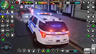 Police Car Game: Prado Parking - Screenshot 1