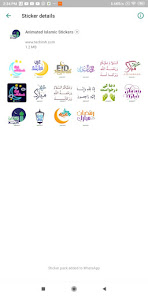 Imágen 1 Animated Islamic Stickers 2022 android