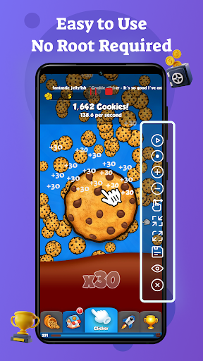 Android application Auto Clicker : Auto Tapper screenshort