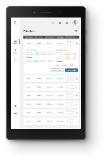 Behaivior Recovery Screenshot