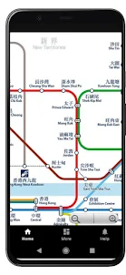 Hongkong Metro Subway Map
