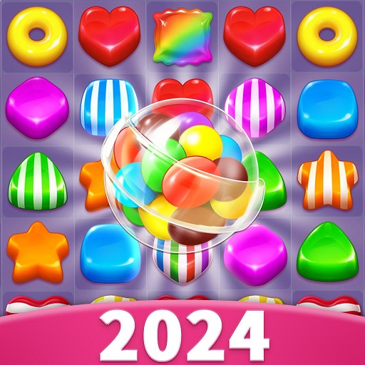 Candy Fever Bomb - Match 3 logo