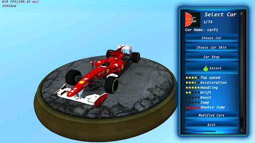 TrackRacing Online Screen 3