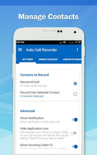 Auto Call Recorder PRO Screenshot