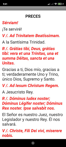 Preces y Oraciones Screen 3