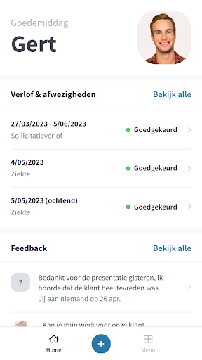 Android application epowerhr screenshort