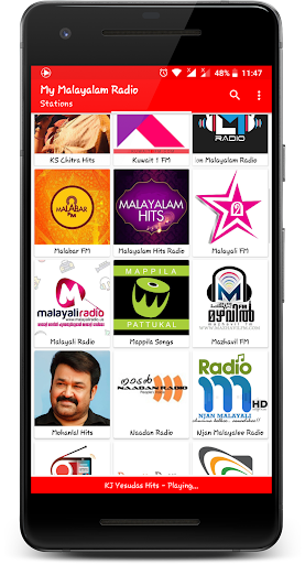 My Malayalam Radio-Web Radios Screen 2