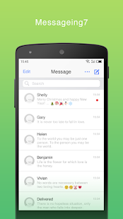 Messaging+ 7 Free - SMS, MMS Tangkapan layar