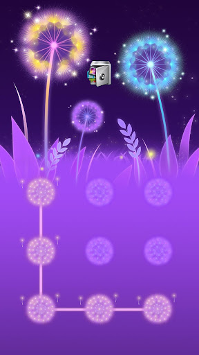 Android application AppLock Live Theme Dandelion screenshort