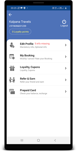 Kalpana Travels Screen 3