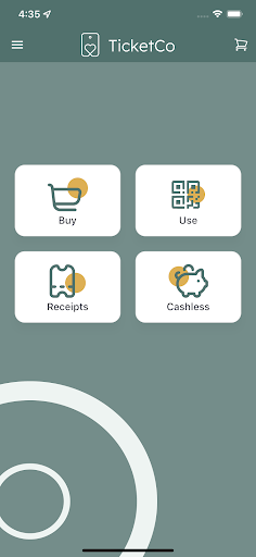 Android application TicketCo-Wallet screenshort