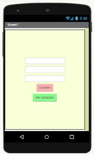 Android application UltraAgendaTECMM screenshort