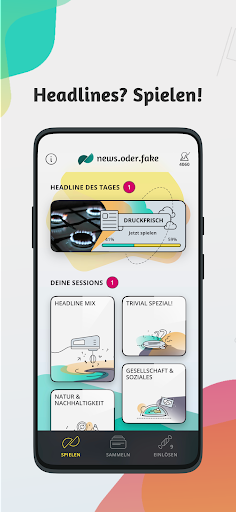 Android application news.oder.fake screenshort