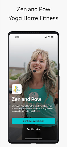 Android application Zen and Pow screenshort