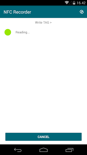 NFC Recorder Screen 3