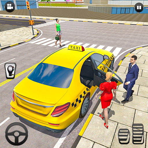 Modern Taxi Driver Car Games 3.0 Icon