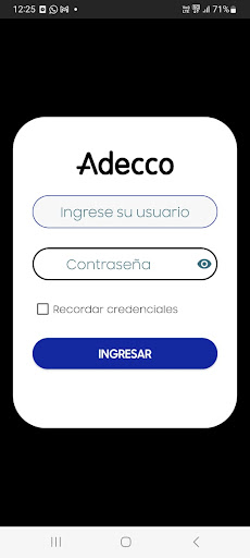 AdeConnect Screen 2