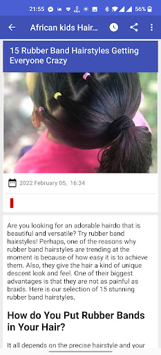 African kids Hairstyle Models Screen 3