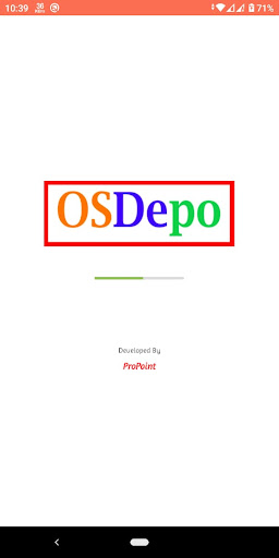 Android application OSDepo screenshort