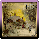 Winter Holidays Vintage HD LWP icon