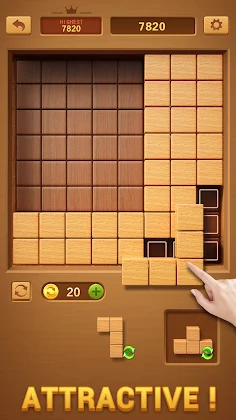 Wood Block Puzzle - Screenshot 1