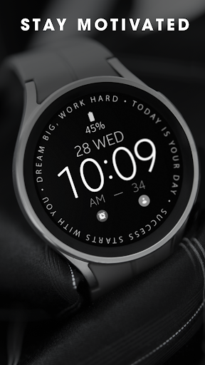 Pink Gold Inspire Watch Face Screen 3
