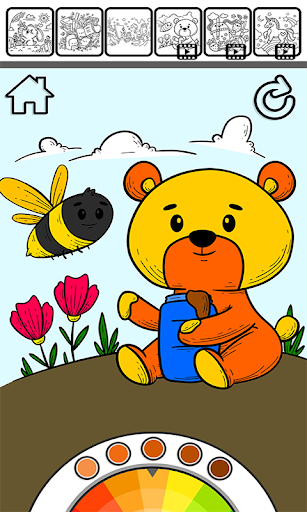 Color By Memory: Flag Painting Screen 2