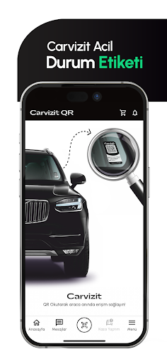 Android application Carvizit screenshort
