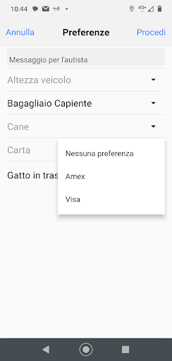 TAXI CAPRI Screen 3