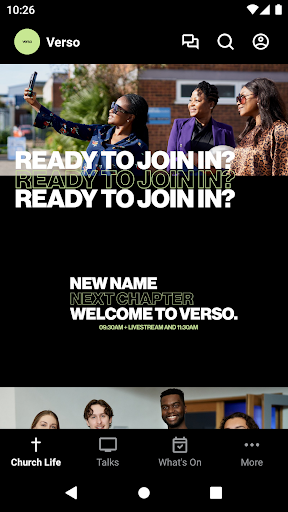 Android application Verso Vineyard screenshort