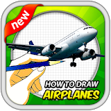 How to Draw Airplane icon