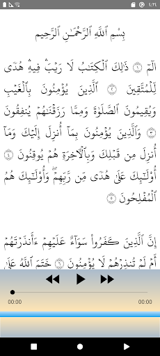 Surah Al Baqarah Al Minshawi Screen 3