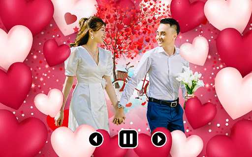 Android application Love photo video maker song screenshort