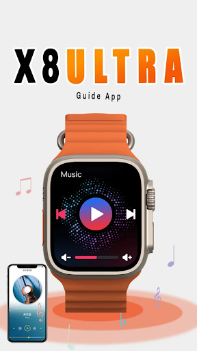 X8 Ultra Smart Watch Guide Screen 2