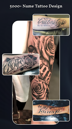 3D Name Tattoo On Hand Designs Screen 3