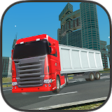 Heavy Cargo Transporter Truck icon