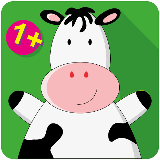 Animals, kids game from 1 year Logo