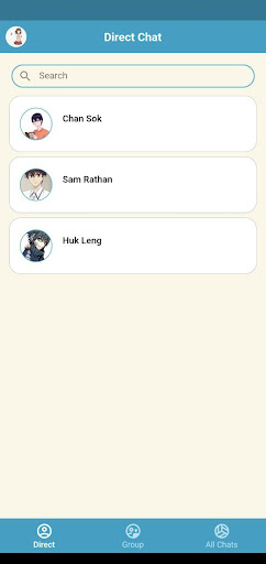 Android application One Chat Group screenshort
