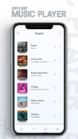 screenshot of Offline Music Player